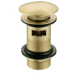 Brushed Brass Bottle Trap & Slotted Basin Sink Waste Adjustable 1 1/4 9 Brushed Brass Bottle Trap & Slotted Basin Sink Waste Adjustable 1 1/4 -Comfort Bathroom Store 64461898 3