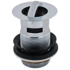 Blade Basin Mono Mixer Tap - Optional Flip Waste - Ex Bath Store, Without Waste -Comfort Bathroom Store 64565126 2