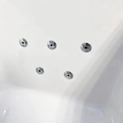 1500mm Whirlpool Acrylic Spa Bath - 6 Jet / 11 Jet / 11 Jet With Lights Options, 6 Jets -Comfort Bathroom Store 64565387 4