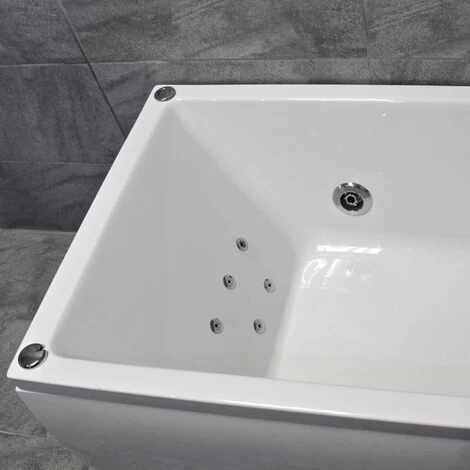 Sadie Slim Rim Square Whirlpool Spa Bath - 1500mm Or 1700mm - 6 Or 11 Jets, 1700mm-6 Jets 5 Sadie Slim Rim Square Whirlpool Spa Bath - 1500mm Or 1700mm - 6 Or 11 Jets, 1700mm-6 Jets - Image 3