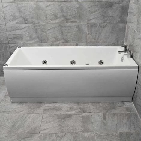 Sadie Slim Rim Square Whirlpool Spa Bath - 1500mm Or 1700mm - 6 Or 11 Jets, 1700mm-6 Jets 6 Sadie Slim Rim Square Whirlpool Spa Bath - 1500mm Or 1700mm - 6 Or 11 Jets, 1700mm-6 Jets - Image 4