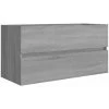 Sink Cabinet Grey Sonoma 90x38.5x45 Cm Engineered Wood VidaXL 2 Sink Cabinet Grey Sonoma 90x38.5x45 Cm Engineered Wood VidaXL -Comfort Bathroom Store 64884322 1