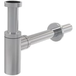 Swiss Aqua Technologies Suspended Washbasin Set With Tap Hole, 40.5x20.5 + Clic-clac Waste + Siphon (SATBRE4020SL-SET) : -Comfort Bathroom Store 65533779 5