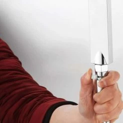 1/2 Brass Shut-Off Valve For Shower Head, Outside Shut-Off Valve, Brass Shut-Off Valve, Angle Valve, Chrome Shut-Off For Shower Head -Comfort Bathroom Store 66434800 5