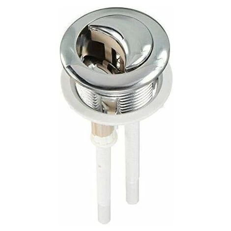 38 Mm Double Push Button For WC Flush Chrome High Pressure Pumping Toilet Accessories Closes Tool Par 3 38 Mm Double Push Button For WC Flush Chrome High Pressure Pumping Toilet Accessories Closes Tool Par