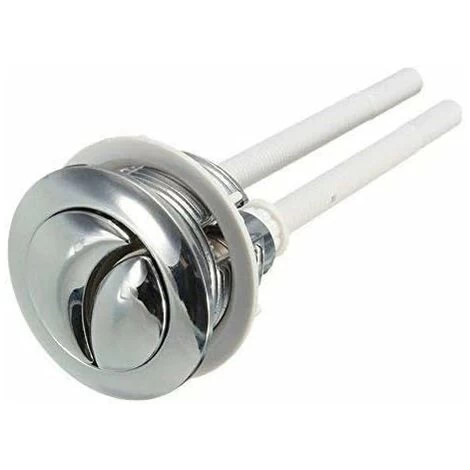 38 Mm Double Push Button For WC Flush Chrome High Pressure Pumping Toilet Accessories Closes Tool Par 5 38 Mm Double Push Button For WC Flush Chrome High Pressure Pumping Toilet Accessories Closes Tool Par - Image 3