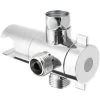 ABS 3 Way Shower Head Diverter Valve, Shower Head Mounting Bracket, Spray Arm Mounting Valve