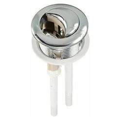 38 Mm Double Push Button For WC Flush Chrome High Pressure Pumping Toilet Accessories Closes Tool Par