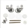 Toilet Seat Hinge, Set Of Replacement Toilet Seat Hinges With Zinc Alloy Fixings -Comfort Bathroom Store 67584476 1