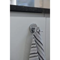 Suction Hook Towel Rail Attachment, PVC Chrome (4 Pieces) -Comfort Bathroom Store 67929536 3