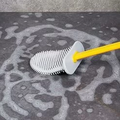 Silicone Toilet Brush With Holder, Deep Cleaning Bowl For Bathroom -Comfort Bathroom Store 68107827 4