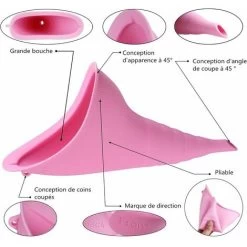 Female Urinal Female Urinal Portable Portable Standing Piss For Women Funnel Urinal Discreet And Reusable For Outdoors, Outings, Walks, Camping, Travel -Comfort Bathroom Store 68256483 4