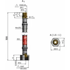 Flexible Hose Connector For One Piece Kitchen Mixer Flexible Stainless Steel Plumbing Flexible Kitchen Faucet -Comfort Bathroom Store 68485576 4