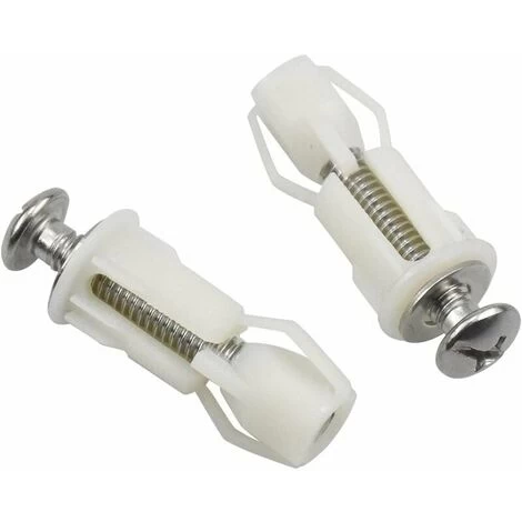 Toilet Lid Expansion Screws Toilet Lid Fastener Toilet Seat Screws Fixing Set Toilet Lid Replacement Parts 4 Toilet Lid Expansion Screws Toilet Lid Fastener Toilet Seat Screws Fixing Set Toilet Lid Replacement Parts - Image 2