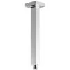 ENKI A01 Chrome Fixed Shower Head Arm Vertical Ceiling Mounted Square Design 1 ENKI A01 Chrome Fixed Shower Head Arm Vertical Ceiling Mounted Square Design -Comfort Bathroom Store 69286164 1