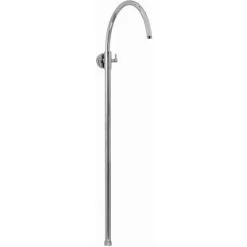 ENKI G05 Shower Rigid Riser Column Adjustable Round Solid Brass Chrome