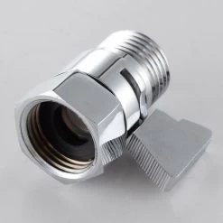 Copper Shut-off Valve - For Shower Head, To Adjust The Water Temperature Easily And Not Frequently(G1/2) 8 Copper Shut-off Valve - For Shower Head, To Adjust The Water Temperature Easily And Not Frequently(G1/2) -Comfort Bathroom Store 69367331 3
