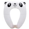 RHAFAYRE Baby Toilet Seat Reducer - RIGHTWELL Travel Foldable Toilet Seat Portable Potty Seat For Kids Baby (White)