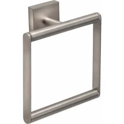 Croydex Wall Mounted FlexiFix Chiswick Towel Ring Stainless Steel Brushed Nickel