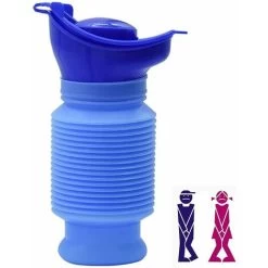 Portable Emergency Urinal 750ml Camping Travel Retractable Emergency Urinal For Kids And Adults