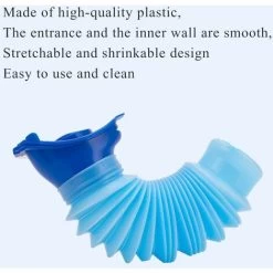 Portable Emergency Urinal 750ml Camping Travel Retractable Emergency Urinal For Kids And Adults -Comfort Bathroom Store 70196155 4