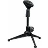 Desk Microphone Stand - Mini Black Tripod Foot Base €“ Adjustable Height -Comfort Bathroom Store 70602467 1