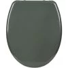 WOLTU Wooden Toilet Seats Soft Close WC Seat Hinge Ideal For Standard Toilet Grey Linen -Comfort Bathroom Store 71153734 1