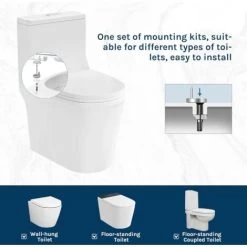 WOLTU WC Toilet Seats Soft Close Adjustable Hinge Quick Release High Quality Top Fixed -Comfort Bathroom Store 71153745 3