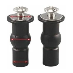 2 Pieces Toilet Seat Hinged Toilet Seat Fixings,Suitable For All Kinds Of Toilet Styles Such,Toilet Seat Hinged Toilet Fixings,Easy Assembly -Comfort Bathroom Store 71339970 5