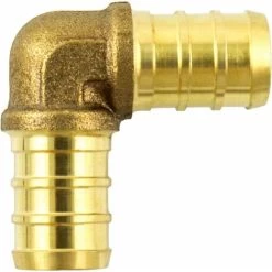 Brass Elbow Fittings, Brass Hose Fitting 90 Degree, 1/2 / 12mm, 10 Pack -Comfort Bathroom Store 71883437 4