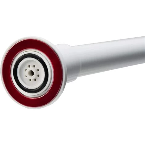 Croydex Stick N Lock Long Shower Curtain Rod, White 5 Croydex Stick N Lock Long Shower Curtain Rod, White - Image 3