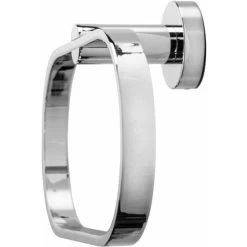 Croydex Flexi-Fix Metra Towel Ring, Chrome -Comfort Bathroom Store 7249599 4