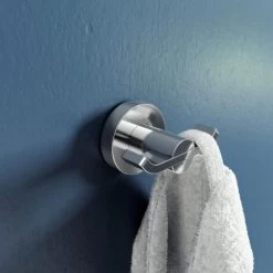 Croydex Flexi-Fix Metra Double Robe Hook, Chrome 11 Croydex Flexi-Fix Metra Double Robe Hook, Chrome -Comfort Bathroom Store 7249600 5