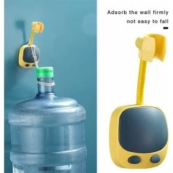 Universal Shower Holder No Suction Cup Shower Head Holder Adjustable Bathroom Bracket 360° Rotation Fixed Base ABS (Color : Green) -Comfort Bathroom Store 72507104 4