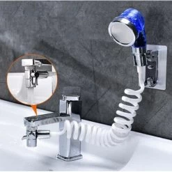 Basin Hose Sprayer Attachment, Basin Hand Shower Set, Basin Hose Sprayer Attachment For Hair Washing -Comfort Bathroom Store 72583592 4