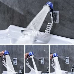 Basin Hose Sprayer Attachment, Basin Hand Shower Set, Basin Hose Sprayer Attachment For Hair Washing -Comfort Bathroom Store 72583592 5