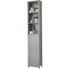 GFW Colonial Tall Cupboard Grey -Comfort Bathroom Store 72641646 1
