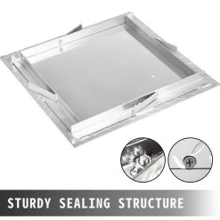 VEVOR Recessed Manhole Cover Powder-coated Drain Cover 50x50cm Steel Lid W/Frame 11 VEVOR Recessed Manhole Cover Powder-coated Drain Cover 50x50cm Steel Lid W/Frame -Comfort Bathroom Store 74437738 5