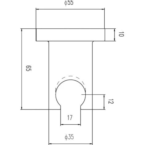 Nuie Luxury Chrome Plated Wall Bracket - A377 4 Nuie Luxury Chrome Plated Wall Bracket - A377 - Image 2