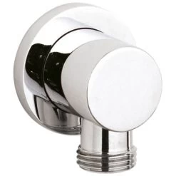 Nuie Chrome Plated Minimalist Outlet Elbow - A3275