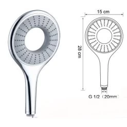Rainshower Icon Hand Shower, Pull Out Shower Head, Silver, Chrome