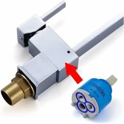 Ceramic Faucet Cartridge For Single Handle Valve Replacement 35MM -Comfort Bathroom Store 75327000 4
