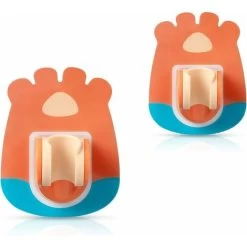 Shower Holder, Wall Mounted Hand Shower Holder, 2 PCS Color Cartoon Self Adhesive Waterproof Shower Wall Holder, Adjustable Handheld Shower Head Wall Holder -Comfort Bathroom Store 75327201 3