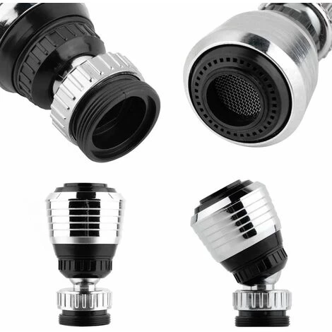 Pack 360° Swivel Faucet Aerators For Kitchen Bathroom Faucet Aerators 5 Pack 360° Swivel Faucet Aerators For Kitchen Bathroom Faucet Aerators - Image 3