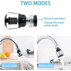 Pack 360° Swivel Faucet Aerators For Kitchen Bathroom Faucet Aerators 11 Pack 360° Swivel Faucet Aerators For Kitchen Bathroom Faucet Aerators -Comfort Bathroom Store 75327225 5