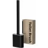 Toilet Brush, Silicone Toilet Brush (Black)