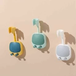 360 Degree Rotating Bathroom Shower Head Holder Punch-free Adjustable Suction Cup Mount Bracket Shower Holder White 9 360 Degree Rotating Bathroom Shower Head Holder Punch-free Adjustable Suction Cup Mount Bracket Shower Holder White -Comfort Bathroom Store 75328244 3