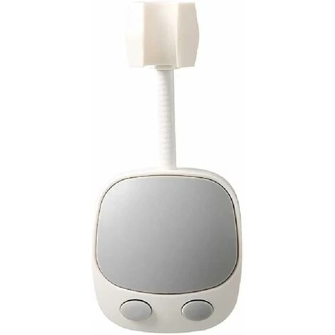 360 Degree Rotating Bathroom Shower Head Holder Punch-free Adjustable Suction Cup Mount Bracket Shower Holder Gray 3 360 Degree Rotating Bathroom Shower Head Holder Punch-free Adjustable Suction Cup Mount Bracket Shower Holder Gray