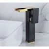 Waterfall LED Bathroom Mixer, Black Gold Accent 2 Waterfall LED Bathroom Mixer, Black Gold Accent -Comfort Bathroom Store 75550796 1