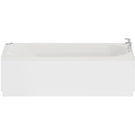 Wholesale Domestic Compact 1500mm X 700mm 6 Jet Chrome V-Tec Single Ended Whirlpool Bath 6 Wholesale Domestic Compact 1500mm X 700mm 6 Jet Chrome V-Tec Single Ended Whirlpool Bath - Image 4